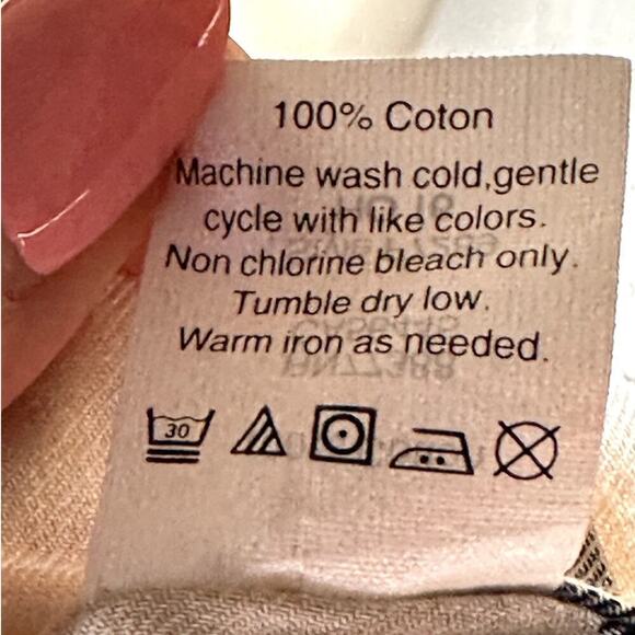 J. Crew Factory Beige Plaid Boy Fit Button Up Cotton Shirt Women's Size S - Picture 5 of 5